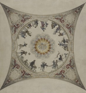 Esquisse pour la galerie Lobau de l'Hôtel de Ville de Paris : Scènes médiévales..., 1890. Creator: Hector d' Espouy.