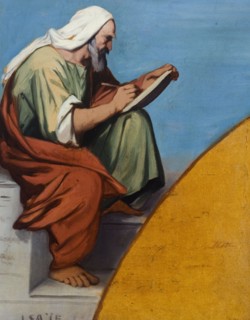 Esquisse pour l'église Saint-Jacques-Saint-Christophe de la Villette : Isaïe, c.1843. Creator: Jean-François Brémond.