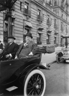 Sir George Reid, Former Australian Premier - Right, with James Oyster, Commr. of D.C., 1912. Creator: Harris & Ewing.