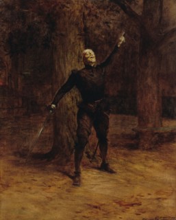 Portrait de Constant Coquelin, dit Coquelin aîné, dans le rôle de Cyrano de Bergerac, 1901. Creator: Theobald Chartran.