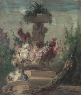 Sketch for the Salon des Lettres of the l'Hotel de Ville in Paris..., between 1889 and 1892. Creator: Charles Monginot.