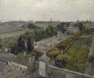 Le cimetière de Picpus et le champs des Martyrs, où furent enterrées les victimes de la..., 1898. Creator: Victor Marec.