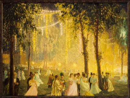 Night fete given at the Elysée by President Loubet in honour of Alphonse XIII, in 1905, 8th..., 1905 Creator: William Samuel Horton.