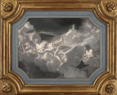 Esquisse pour l'Hôtel de Ville de Paris : La Ville de Paris conviant le monde à ses fêtes, c.1890. Creator: Jean Joseph Benjamin Constant.