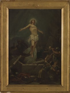 Sketch for the church of Saint-Pierre-Saint-Paul de Montreuil-sous-Bois: the Resurrection, c.1874.  Creator: Paul-Dominique Philippoteaux.