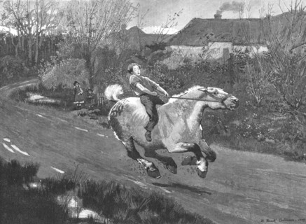 Bolted after W Frank Calderon', 1890. Creator: Unknown.