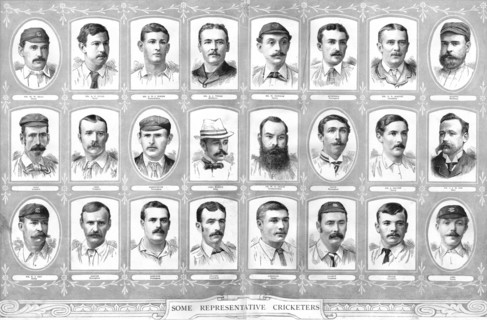 ''Some 24 Representative Cricketers', 1890. Creator: Unknown.