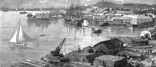 ''St George's Harbour, Bermuda, view from the Barracks', 1890. Creator: Unknown.