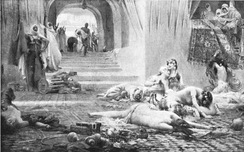 ''Pictures of the Year IX; "VAE Victis:" Sack of Morocco by the Almohades', 1890. Creator: Unknown.