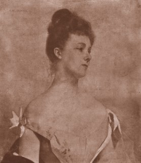 ''Portrait of a Lady" after Madame H Helbronner', 1890. Creator: Unknown.