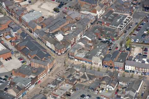 Ormskirk High Street Heritage Action Zone, Lancashire, 2021.