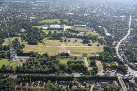 Site of The Crystal Palace and the Penge Transmitting Station, London, 2021. Creator: Damian Grady.