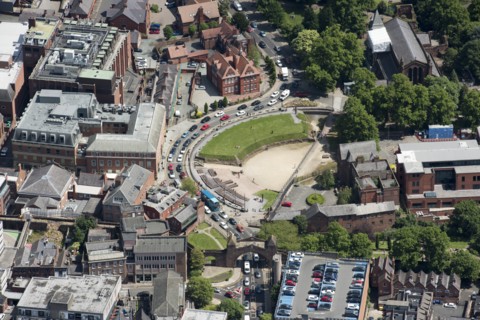 Chester Roman Amphitheatre, Cheshire West and Chester, 2021.