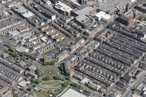 Barrow-in-Furness High Street Heritage Action Zone, Cumbria, 2021.