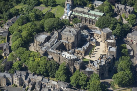 Lancaster Castle, Lancashire, 2021.