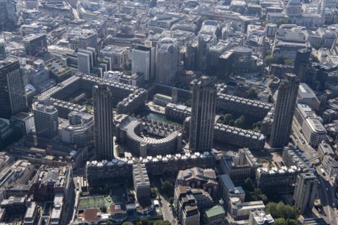 The Barbican, City of London, Greater London Authority, 2021.