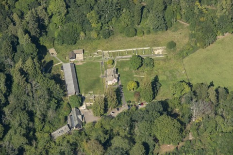 Chedworth Roman Villa, Chedworth, Gloucestershire, 2021.