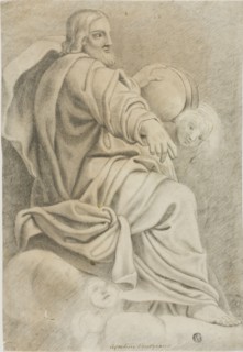 Seated Christ, after 1635.
