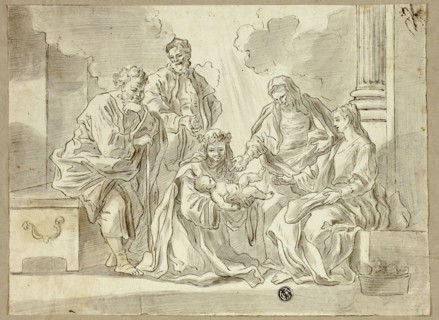 Holy Family with Saints, n.d.