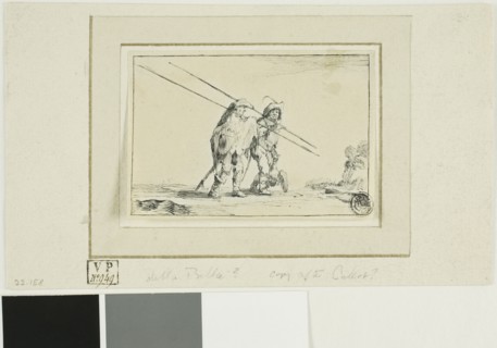 Two Soldiers with Staffs, n.d.