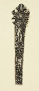 Ornamental Design for Knife Handle with Fire, from The Four Elements, c. 1590.