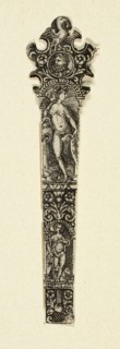 Ornamental Design for Knife Handle with Water, from The Four Elements, c. 1590.