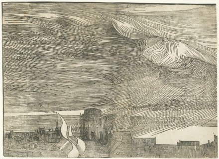 The Submersion of Pharaoh's Army in the Red Sea, c. 1515, printed 1549.