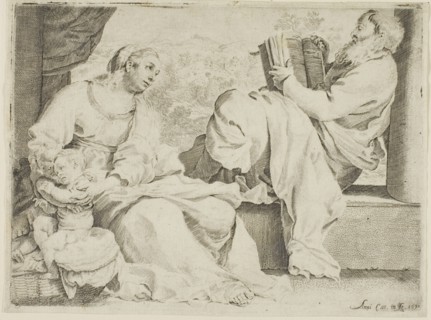The Holy Family with Saint John the Baptist, 1590.