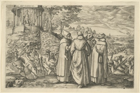 Allegory on the Defeat of the Duke of Alva at Brielle, 1580. Creator: Unknown.