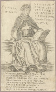 The Phrygian Sibyl, 1480/90. Attributed to Francesco Rosselli.