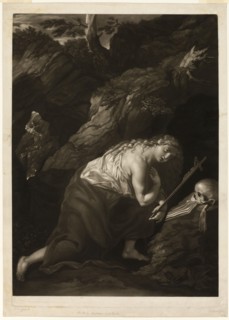 Magdalen in the Desert, c. 1800. Attributed to Johann Joseph Freidhoff.