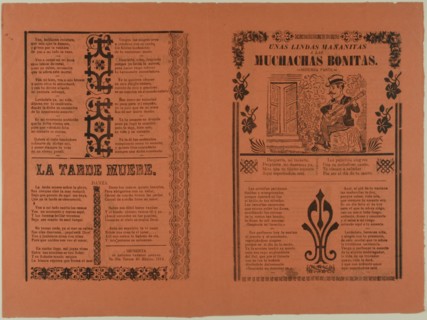 Unas lindas mañanitas a las muchachas bonitas (A Lovely Serenade for the Pretty Ladies), n.d.