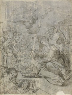 Nativity, n.d. Attributed to Matteo Rosselli.