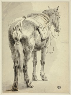 Saddle Horse, n.d. Attributed to Pieter van Bloemen.