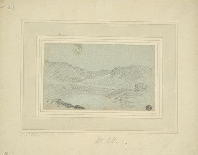 Hilly Landscape, n.d. Attributed to Richard Wilson.