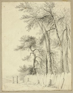 At Pittsfield in June, n.d. Attributed to William Henry Stothard Scott of Brighton.