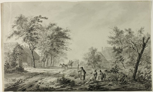 Outskirts of Nodorp, n.d. Attributed to Wouterous Verschuur.