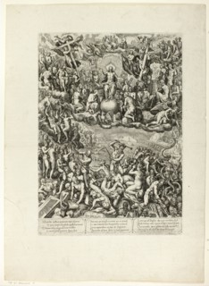 The Last Judgment, 1599. Creator: Barbara van den Broeck.