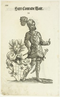 Herr Conradt Mair (recto), 1937. Creator: Christoph Weiditz.