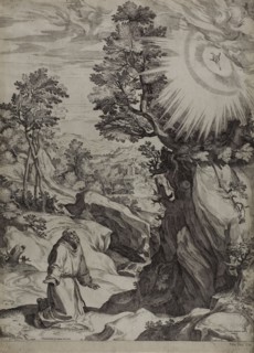 Saint Francis Penitent in a Large Landscape, 1575.