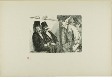 The Opera Ball: You are having too much fun!, 1868, printed 1920. Creator: Etienne Carjat.