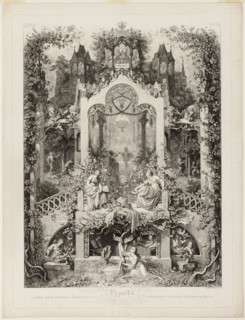 Cinderella, 1848. 'Aschenputtel'.