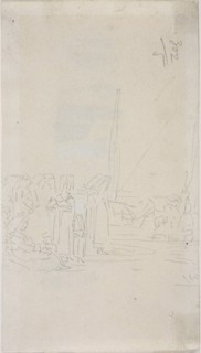 Breton Women on the Beach, 1867/68.