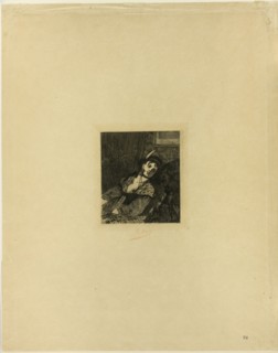 Woman with a Scottish Hat, 1865.