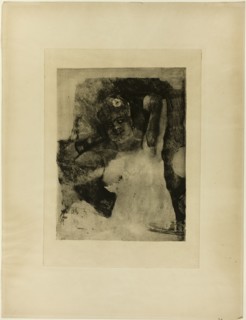 Woman with a Carcel Lamp, 1876.