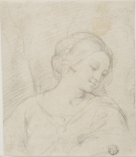Half-Length View of Madonna, n.d. Follower of Carlo Maratti.