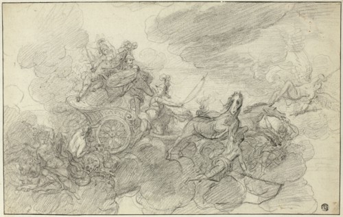 Chariot of Mars, n.d. Follower of Jean Baptiste Jouvenet III.