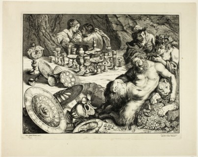 Bacchus and Drunken Silenus/The Dream of Silenus, 1635/40.