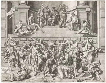 The Massacre of the Innocents, 1561. Creator: Giovanni Battista Cavalieri.