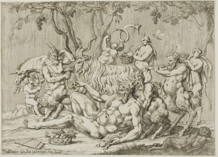 Silenus Reclining with Goats and Satyrs, n.d.